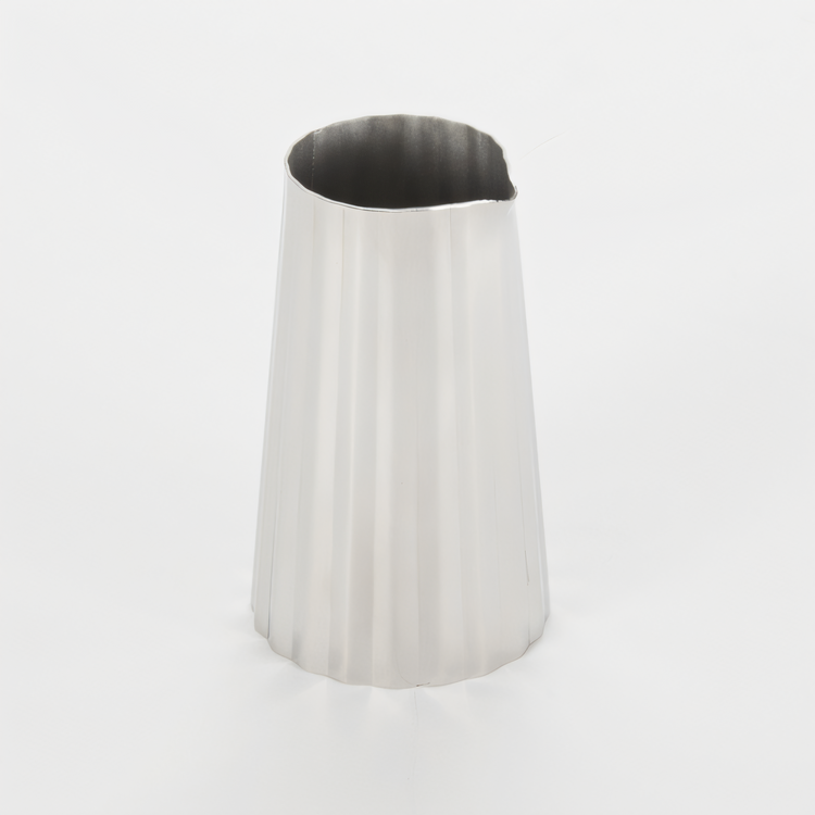 Product image #1 for American Metalcraft Evolution Stainless Steel Crimped Creamer, 4.5 oz