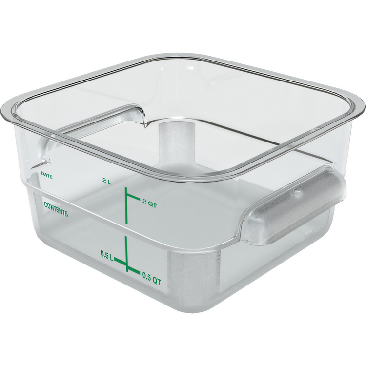 Product image #1 for CFS Brands 1195007 Squares Commercial Food Storage Containers Case of 6