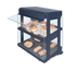 Thumbnail image #1 for Hatco Glo-Ray Countertop Hot Food Display Warmer with Slanted Heated Base and Heated Glass Shelf