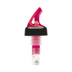 Thumbnail image #1 for Bar Maid Premium 1 oz Red Measured Liquor Pourer with Black Collar, 12-Pack