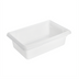 Thumbnail image #1 for Rubbermaid Commercial 3-1/2-Gallon White Polyethylene Food/Tote Box, 18 x 12 x 6 Inches, with Date Control Panel