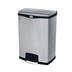 Thumbnail image #1 for Rubbermaid Commercial Slim Jim 24 Gallon Black Stainless Steel Front Step-On Trash Can