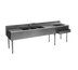 Thumbnail image #1 for Eagle Group 2200 Series 96-Inch Underbar Combination Unit with 4 Sink Bowls, Left Ice Bin and Speed Rail