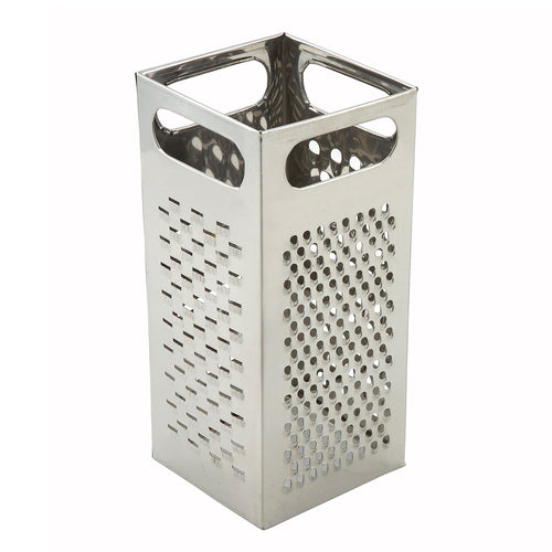 Product image #1 for Winco SQG-4 4-Sided Stainless Steel Box Grater, 4 x 4 x 9 Inches