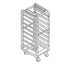 Thumbnail image #1 for Baxter Stainless Steel Single Side Load Rack for Single Rack Oven, 15 Slides