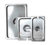 Thumbnail image #1 for 1/4 Size Solid Flat Lift-Off Steam Table Pan Cover with Recessed Handle, Stainless Steel