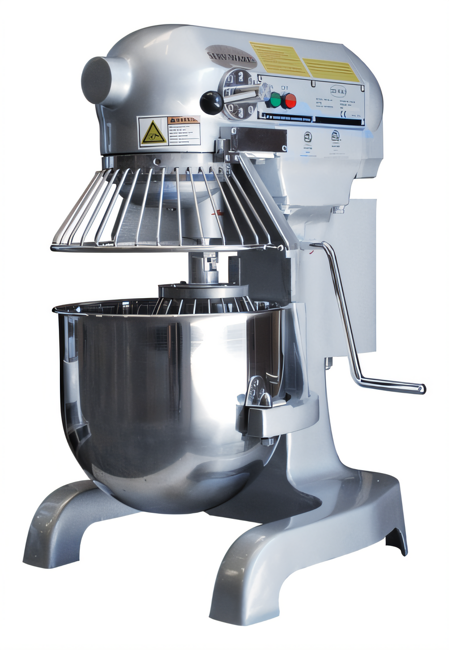 Product image #1 for Serv-Ware 10 Qt Floor Planetary Dough Mixer, 3-Speed, 120V