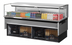 Thumbnail image #1 for Turbo Air Low Profile Drop-In Horizontal Open Refrigerated Display Case with Glass Side Panels, Deck Only, 9.7 Cu. Ft.