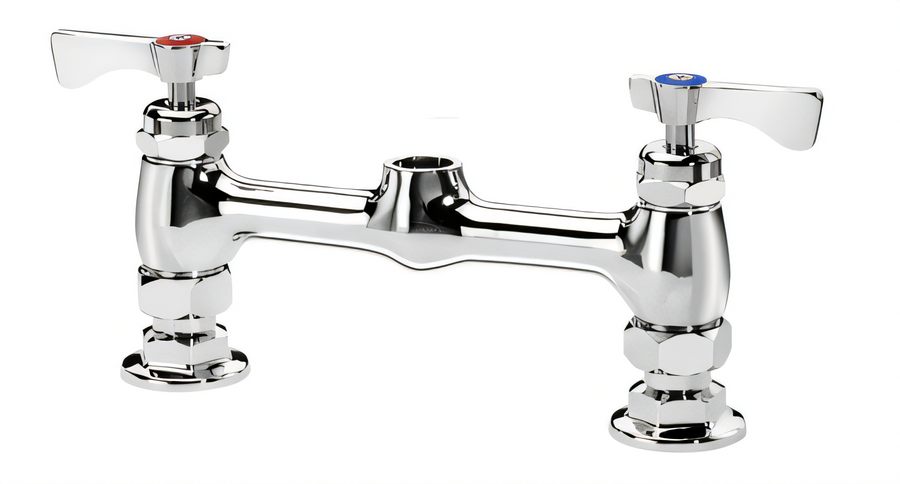 Product image #1 for Royal Series Faucet Deck Base with Internal Check Valves, 8-Inch Centers, Low Lead Compliant