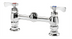 Thumbnail image #1 for Royal Series Faucet Deck Base with Internal Check Valves, 8-Inch Centers, Low Lead Compliant