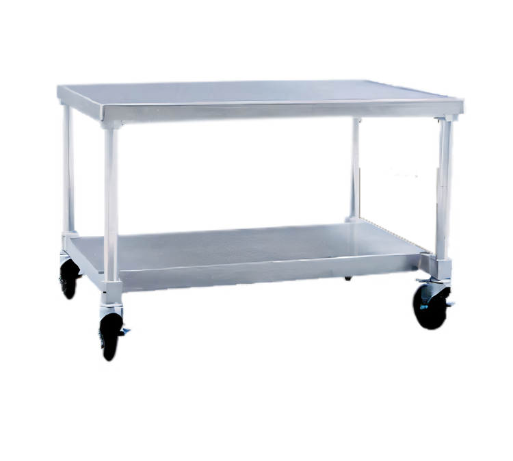 Product image #1 for New Age 60-Inch Mobile Aluminum Equipment Stand with 12-Gauge Marine-Edge Top and Open Base