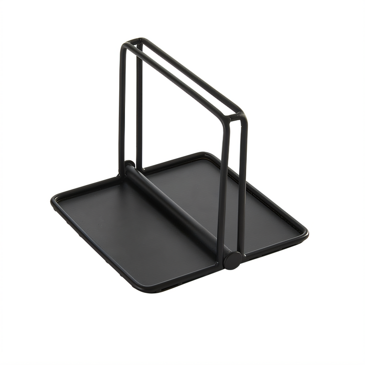 Product image #1 for American Metalcraft Black Weighted 6 x 6 Inch Napkin Holder
