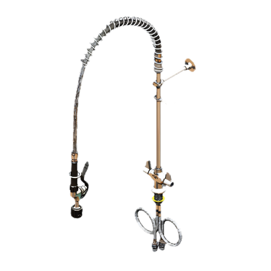 Product image #1 for Equip Single-Hole Deck-Mount Low-Flow Pre-Rinse Unit with 18-Inch Riser and 44-Inch Hose