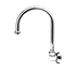 Thumbnail image #1 for Wall-Mounted Dummy Swivel Gooseneck Spout with 2.2 GPM Aerator