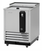 Thumbnail image #1 for Turbo Air Super Deluxe 24-Inch Stainless Steel Sliding Lid Bottle Cooler, 3.6 Cu. Ft.