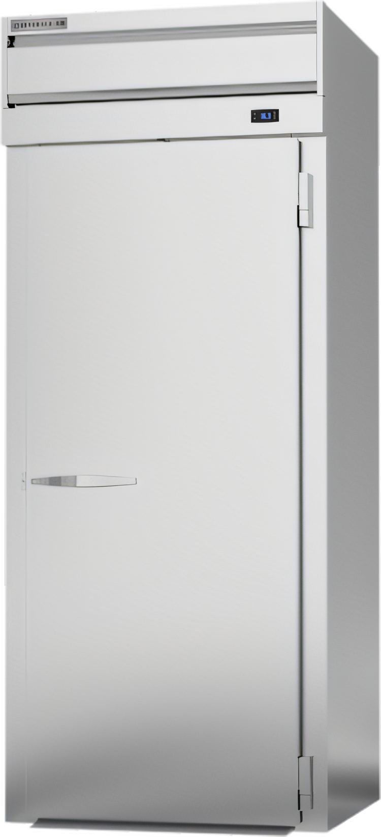Product image #1 for Beverage-Air P-Series Extra Tall Roll-In Refrigerator, 1-Section, Solid Door, Top-Mount Self-Contained