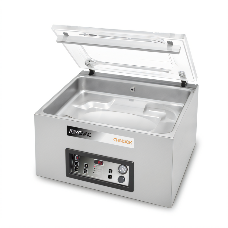 Product image #1 for ATMOVAC Chinook20 Electric Countertop Single Chamber Vacuum Packaging Machine, 20-Inch Seal Bar