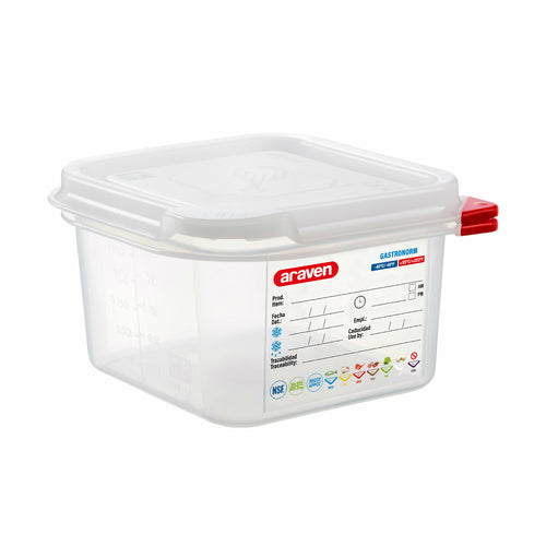 Product image #1 for CFS Brands 03024 Araven Commercial Food Storage Containers Case of 6