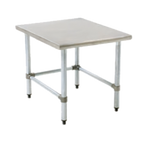 Thumbnail image #1 for Eagle Group TMS3636 Stationary Mixer Stand, 36 x 36 x 24 in., Stainless Steel Top, Galvanized Open Base