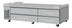 Thumbnail image #1 for Turbo Air PRO Series 96-1/8 Inch Two-Section Refrigerated Chef Base with 4 Drawers and Stainless Steel Flat Top