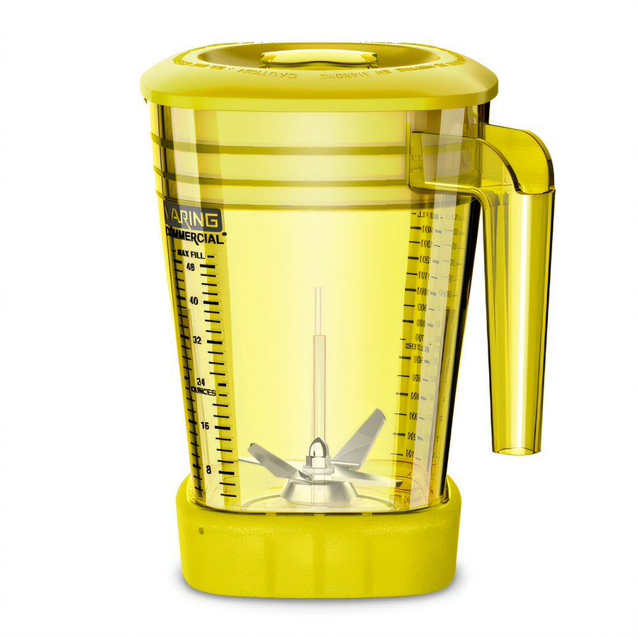 Product image #1 for Waring The Raptor 48 oz Yellow BPA-Free Copolyester Blender Container Complete with Lid and Blade