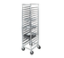Thumbnail image #1 for Channel Manufacturing End-Load Aluminum Steam Table Pan Rack for 12 x 20 Pans, 19-Pan Capacity, 64 Inch High (ETPR-3E6)