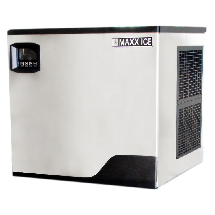 Product image #1 for Maxx Ice Modular Half Dice Cube Ice Maker, 361 lb. Daily Production, Air-Cooled, Self-Contained, 22-Inch Wide
