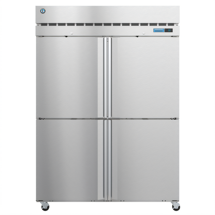 Product image #1 for Hoshizaki Steelheart Two-Section Reach-In Refrigerator with Half-Height Solid Hinged Doors, 50.37 Cu. Ft., Top-Mounted Self-Contained