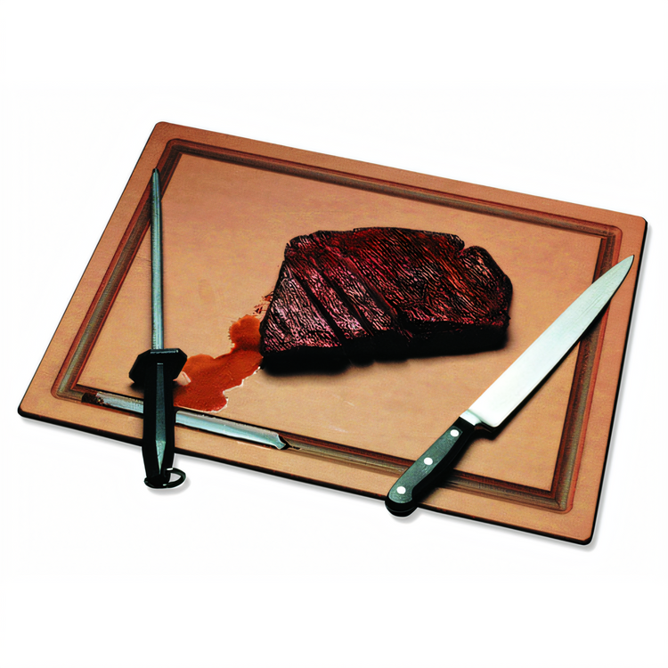 Product image #1 for San Jamar Tuff-Cut Grooved High-Heat Resin Cutting Board, 18 x 24 x 1/2 Inch