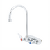 Thumbnail image #1 for T&S Brass Wall-Mount Workboard Mixing Faucet, 4
