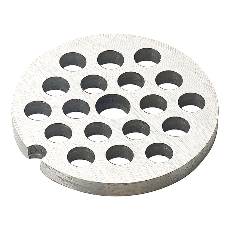 Product image #1 for Winco #10 5/16-Inch Coarse Grind Iron Replacement Grinder Plate for MG-10 Meat Grinder