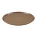Thumbnail image #1 for Crestware 12-Inch Round Non-Slip Tray with Brown Rubber Surface