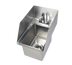 Thumbnail image #1 for Klinger's Trading Single-Compartment Drop-In Sink with Splash Guard, 10