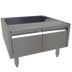 Thumbnail image #1 for Glastender ACB-24 24-Inch Wide Stainless Steel Underbar Add-On Cabinet Base with Two Hinged Doors