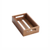 Thumbnail image #2 for American Metalcraft Rectangular Acacia Wooden Serving Crate