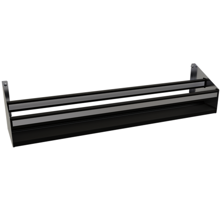 Product image #1 for Glastender 47-Inch Double Stainless Steel Speed Rail with Open Step-and-Rail Design
