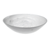 Thumbnail image #1 for American Metalcraft Translucence Collection Medium Round Resin Serving Bowl, 84 1/2 oz., White Swirl