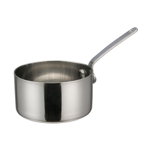 Product image #1 for Winco 7 oz Round Stainless Steel Mini Sauce Pan