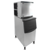 Thumbnail image #1 for Omcan 22-Inch Cube-Style Ice Maker with Bin, Air-Cooled, 350 lb/Day, 275 lb Storage