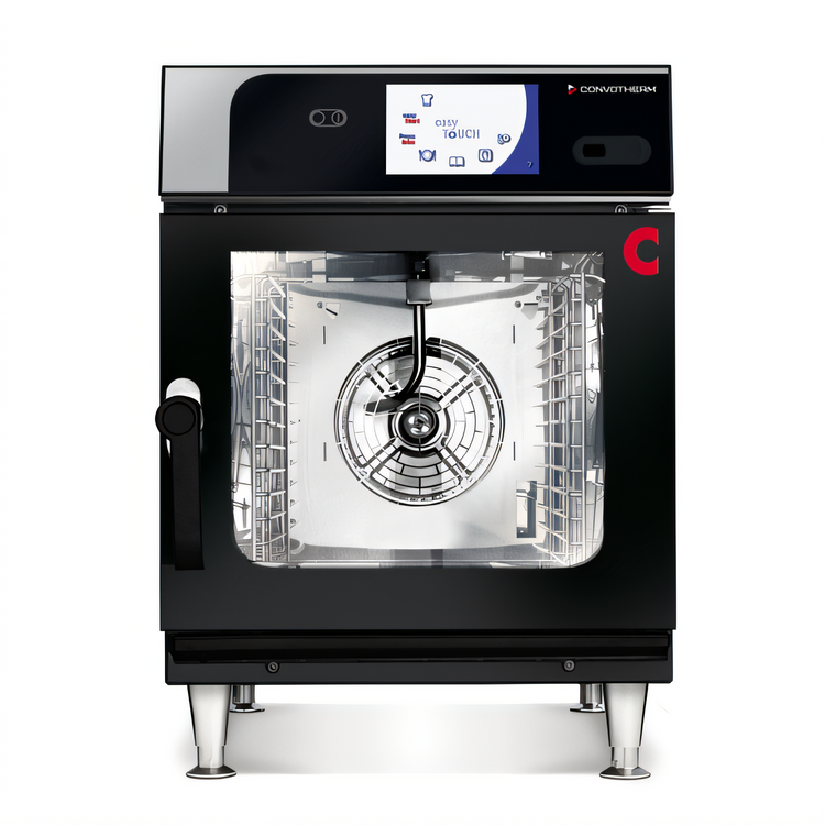 Product image #1 for Convotherm 6.10ET BLK MINI Half-Size Electric Boilerless Combi Oven with easyTouch Controls