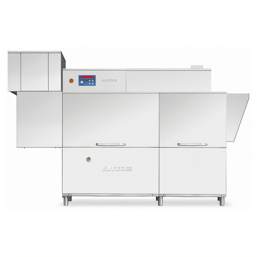 Product image #1 for Blakeslee RC86 HR High-Temp Double-Tank Conveyor Dishwasher with Prewash, Double Rinse, and Heat Recovery