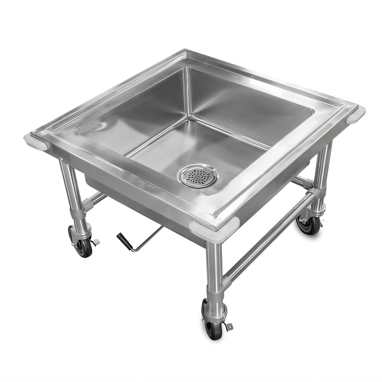 Product image #1 for John Boos Mobile Stainless Steel Soak Sink with 20" x 20" x 8" Compartment