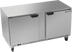 Thumbnail image #1 for Beverage-Air UCR60AHC Two-Section Undercounter Refrigerator with Solid Doors, 60-Inch Wide, 14.75 Cu. Ft.