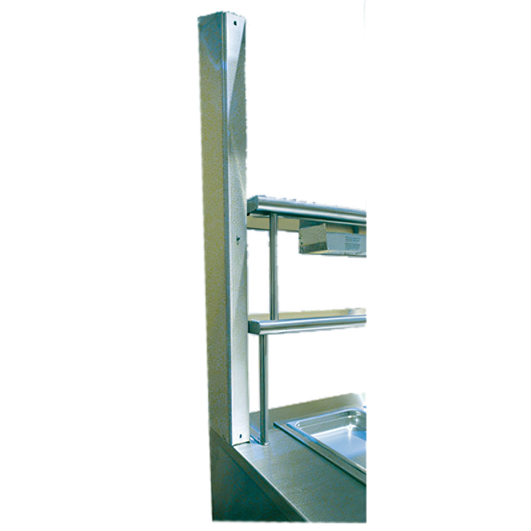 Product image #1 for Table-Mounted Overshelf Wire Chase for OTS, ODS & CU Shelves