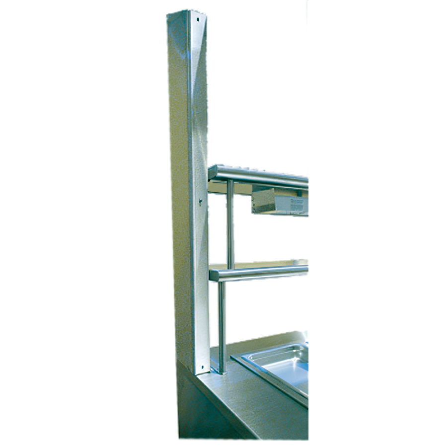 Product image #1 for Table-Mounted Overshelf Wire Chase for OTS, ODS & CU Shelves