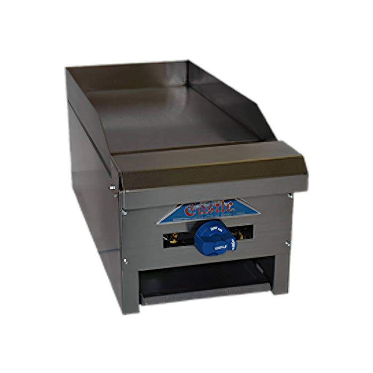 Product image #1 for Comstock-Castle EG12 Commercial Countertop Gas Griddle with 12 x 20-Inch Smooth Steel Plate