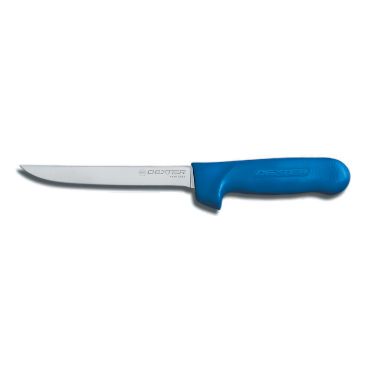 Product image #1 for Dexter Russell Sani-Safe 6-Inch Narrow Boning Knife with Blue Polypropylene Handle