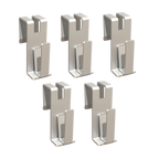 Thumbnail image #1 for Metro MetroMax 4 MAX4-CNR5 Intermediate S-Hooks, Set of 5, for 5-Tier Add-On Corner or Right-Angle Shelving Unit
