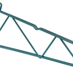 Thumbnail image #1 for Quantum Store Grid SG-CD18P Double Shelf Support Bracket for 18-inch Shelves, Green Epoxy Finish