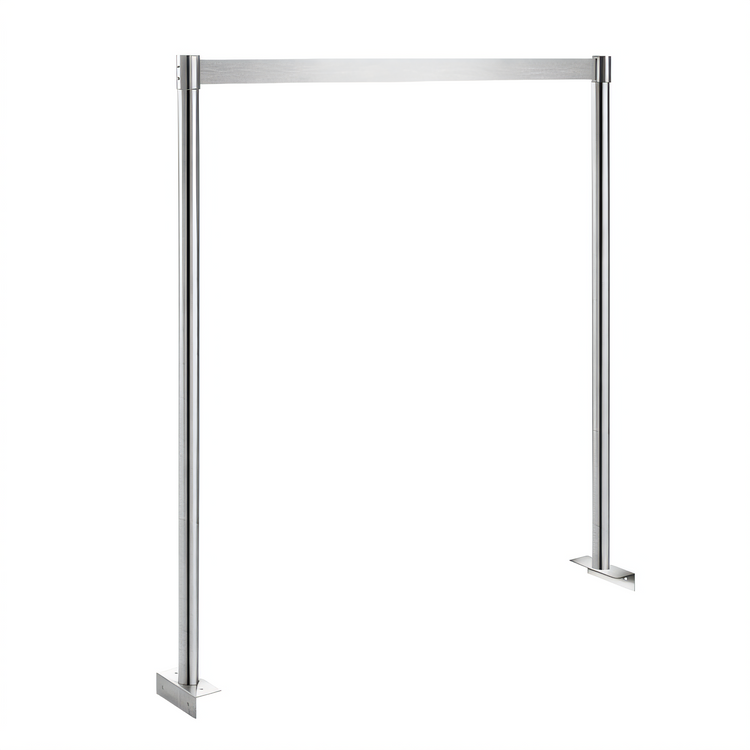 Product image #1 for Klinger's Trading 60-Inch Adjustable Table-Mount Pot Rack with Double-Pronged Hooks